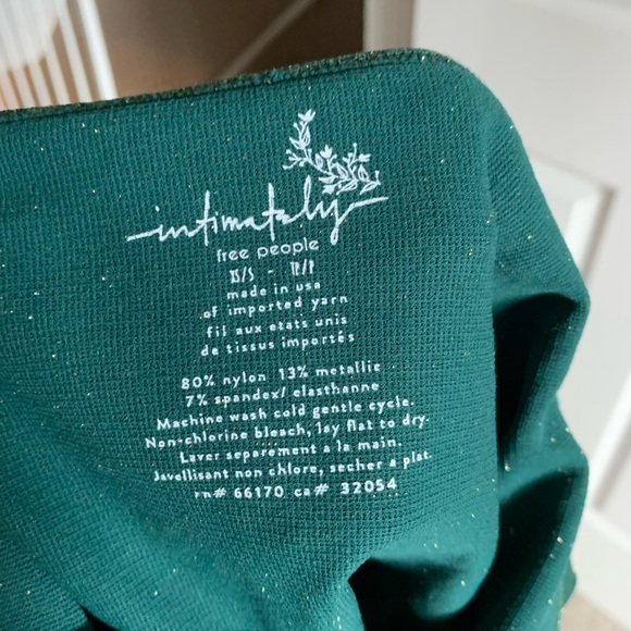 Free People shimmery top sz xs/s - Picture 4 of 4